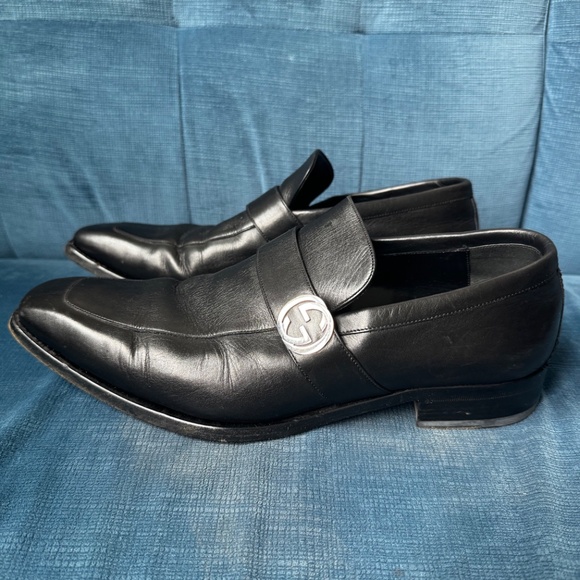 Black Gucci loafers main image 7